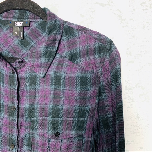 PAIGE “Mya” Plaid Top - Picture 4 of 7